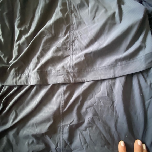 Lululemon 3/4 length effortless pinstriped jacket. - Picture 6 of 7